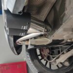 Fiat 500 Abarth από Downpipe και πίσω σε Φ63.5 Με βεμπαν  