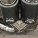 Mini cooper S Catbsck με δύο διπλές μπούκες AKRAPOVIC  