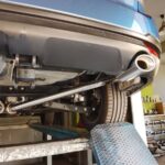 Subaru forester Τελικές απολήξεις οβάλ inox αριστερά δεξιά  