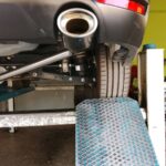 Subaru forester Τελικές απολήξεις οβάλ inox αριστερά δεξιά  