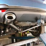 Subaru forester Τελικές απολήξεις οβάλ inox αριστερά δεξιά  